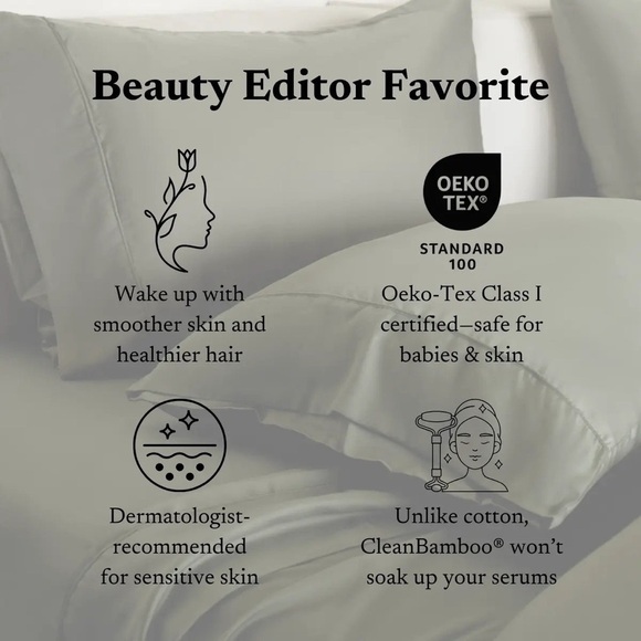 🆕 Ettitude Bamboo Travel Beauty Pillowcase - Picture 3 of 12